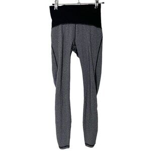 Lululemon Train Times 7/8 Pants Women’s Size 4 Heathered Black Gray 25 Inseam